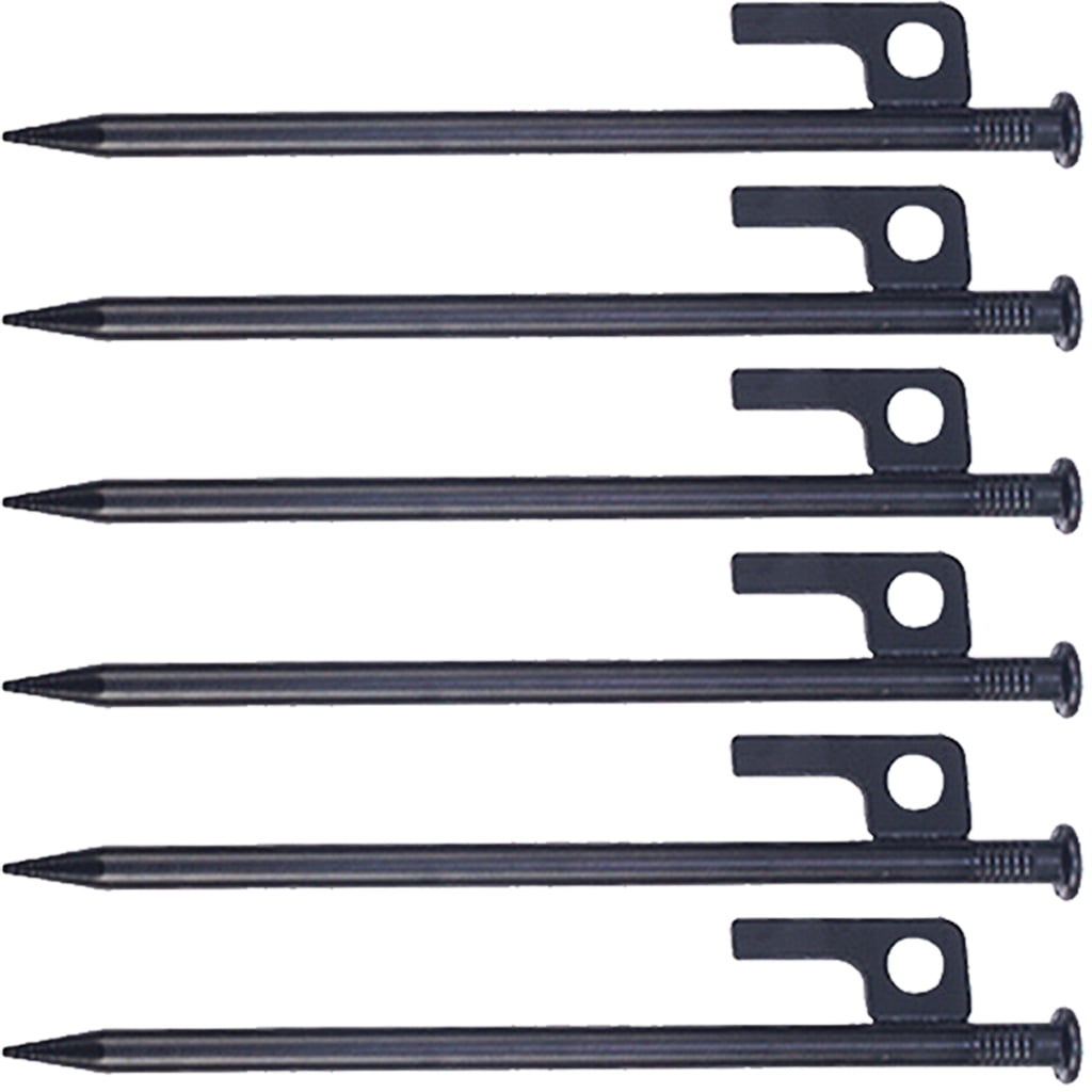 Heavy Type Camping Stakes for Tents Sand Beach Rustproofed Steel Secure Windproofed Multiple Surfaces Application