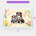 thumbnail image 5 of Happy Mother's Day Proud Aussie Mom Australian Shepherd 7x5in Folded Greeting Card Aussie Dog Lover Gifts Single Note Card with Envelope - 03003, 5 of 5