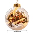 thumbnail image 2 of WDOBM Christmas Decorations, 6 PCS Glowing Christmas Story Ornament, Light-Up Christmas Story Ornament Warm LED Mini Scene Decor, Winter Holiday Gift Favor, 2 of 9