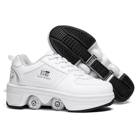 Kofuboke Unisex Convertible Invisible Roller Skates  White price history on PriceWatchPro