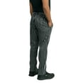 thumbnail image 2 of Chef Code Modern Fit Chef Pants with Zipper Fly, Chalkstripe, 3X-Large, 2 of 5