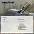 thumbnail image 3 of AutoShack Rear Shock Absorbers Replacement for 2005-2018 Volkswagen Jetta 2012-2022 Volkswagen Passat 2005-2013 Audi A3 2006-2013 Audi A3 Quattro 2-PC Set, 3 of 5