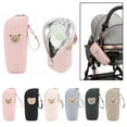 thumbnail image 2 of Bottle Cooler Tote Bags with Foil Lining, Baby Bottle Thermal Bag, Portable Breastmilk Bottles Storage Bags, for Breast Milk Storage Preservation Transport Daycare Travel Portable Thermal, 2 of 8
