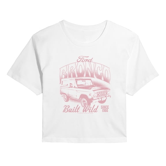 Ford - 1972 Ford Bronco - Juniors Cropped Graphic T-Shirt