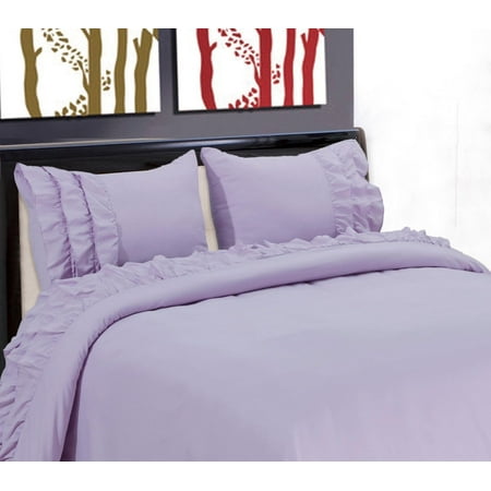 Persian Eygyption Collection Twin Lavender Lilac Cascade Ruffle Bed Persian Eygyption Collection Twin Lavender Lilac Cascade Ruffle Bed Sheet Set Flat Ed Pillowcase Gypsy