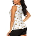 thumbnail image 3 of Easygdp Dump Truck Women's Workout Tank Top, Running Top, Hiking Shirt, Quick-Dry for Running, Yoga, Hiking - Large, 3 of 9