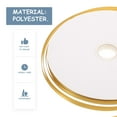 thumbnail image 3 of DINHEAROM Retro 1 Roll Ribbon for Home and present Decoration 35.4x0.28in, 3 of 8