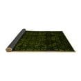 thumbnail image 2 of Ahgly Company Indoor Square Abstract Yellow Modern Area Rugs, 8' Square, 2 of 4