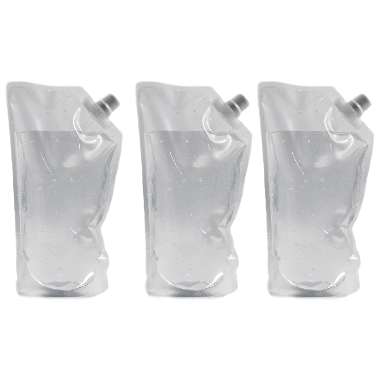 20X Reusable Drinking Flasks with Funnel Concealable Plastic Liquor Pouch Bag 
