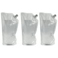 thumbnail image 1 of (3 Pack) Flasque à Alcool Sac Vessie Réutilisable Étanche, 1 of 2