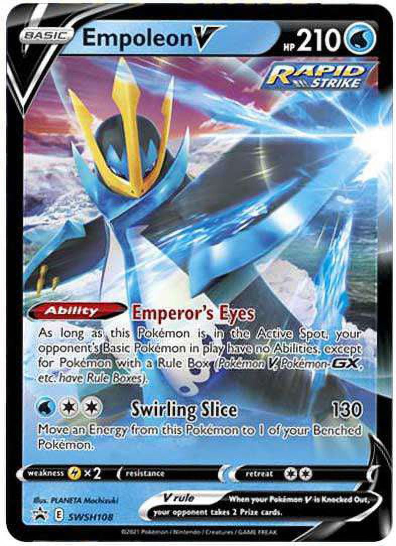 pokemon trading card games v strikers tin empoleon v Amazon.com: Pokemon 2021 V Strikers Collectors Tin