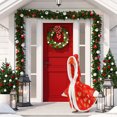 thumbnail image 6 of Christmas Goose Outfit Handmade Porch Goose Santa Outfits Cute Goose Clothes for 23" Goose Halloween Christmas Outdoor Patio Yard Lawn Art, 6 of 6