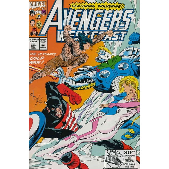 Avengers West Coast #88 VF ; Marvel Comic Book