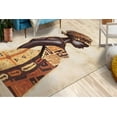 thumbnail image 2 of Non Slip Rug, Ethnic Woman Rug, Ethnic Rug, Brown Rug, Gift For Him Rugs, Girl Room Rugs, Home Decor Rug, Modern Rug, 3D Printeds Rug, 5.9'x9.2' - 180x280 cm, 2 of 8