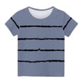 thumbnail image 1 of Chemises pour Enfants T-Shirt Graphique à Manches Courtes Col Rond Crop Top pour Filles et Garçons de 3 à 14 Ans T-Shirt Tee, Robe à Manches Courtes, Crop Tops Mignons, Crop Tops pour Enfants, 1 of 5