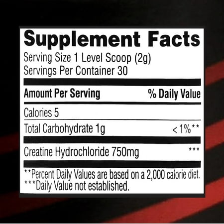 Equate Creatine, Natural Lemon Flavor, 2.12 oz