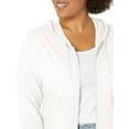 thumbnail image 4 of Hanes Chandail à Capuchon en Jersey Slub pour Femmes, m, Blanc, 4 of 8