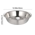 thumbnail image 3 of Horivan Large Stainless Steel Mixing Bowl for Baking Dough Making Heavy Duty Flat Bottom Kitchen Prep Bowl with Lid Dishwasher Safe Commercial Grade Mixing Basin for Cooking and Food Prep, 3 of 6