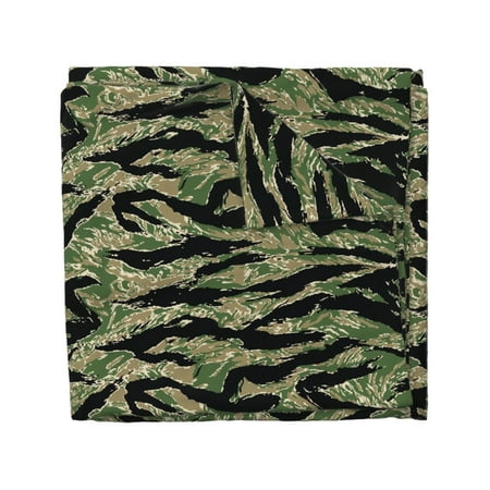 Digital Tiger Stripe Camo Sateen Duvet Cover by Roostery - Walmart.com ...