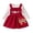 Red, variant on Staki Baby Girl Fall Winter Clothes Long Sleeve Romper Dress Romper Newborn Infant Cute Casual Outfits 6M-3T,18-24 Months