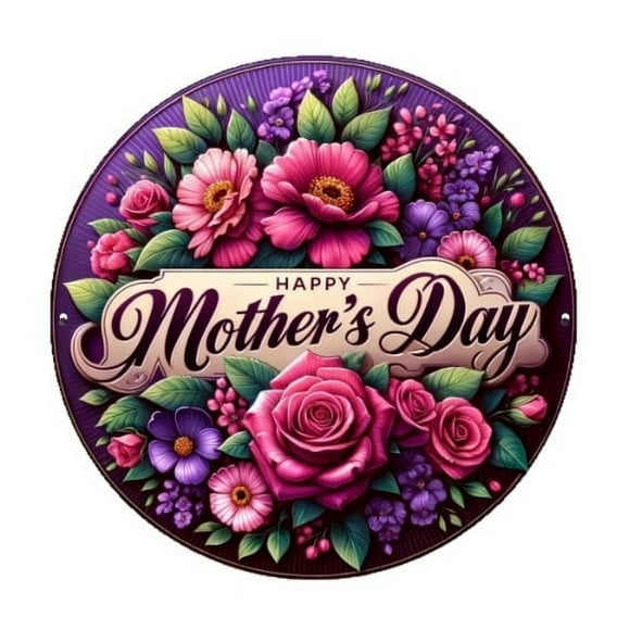 Enhance Home Beauty Vintage Round Wooden Signage Decorative Plaque Designed For Homes And Farmhouses Bedroom Porch Purpose Unique Personality