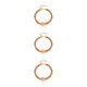 thumbnail image 1 of Collar Minnieouse de mujer Cadena torcida Color Oro Ajustable, 1 of 6
