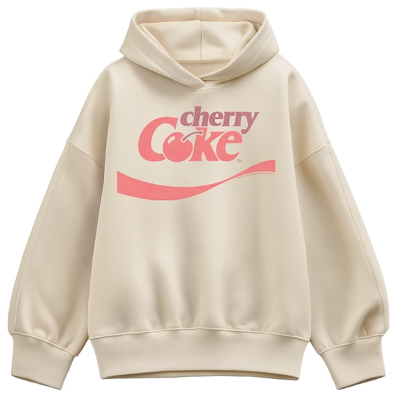 Coca-Cola - Cherry Coke - Women's Oversized Fleece Hoodie Sweatshirt