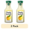 (2 pack) Simply Lemonade Bottle, 52 fl oz