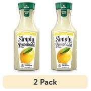(2 pack) Simply Lemonade Bottle, 52 fl oz