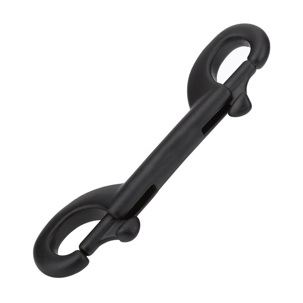 Gancho de Buceo de Metal, Broche de Gancho de Clip de Doble Extreme de Acero inoxidable para Buceo