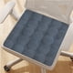 thumbnail image 4 of Cojín para Silla, Almohadón Acolchado con Pompones, Almohada Suave, Alfombrilla Antideslizante, 40x40cm para Uso en Hogar, Oficina y Silla de Ruedas, 4 of 6