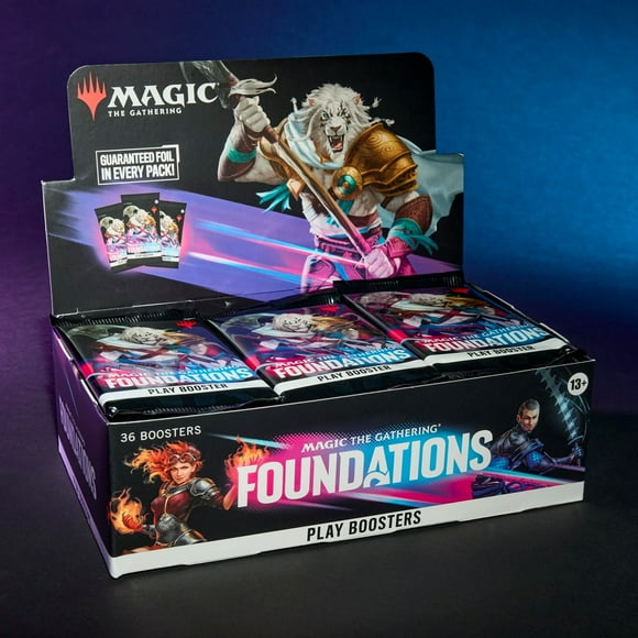 Card Game Toys Mtg-Play Foundations Booster Box Ultimate Mtg Card-Box Play Booster Box Card Game Packs /1 Set of Play Booster Box-on Clearance!