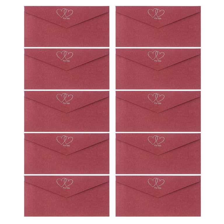 10 Pack Colorful V-Flap Envelopes Gift Card Envelopes Bulk Paper Gift Card  Sleeves Greeting Card Business Card Envelopes - Walmart.com