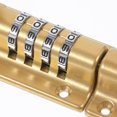 thumbnail image 2 of AURARMLET Latch Combination Lock Slide Door Lock for Wooden Door 1Pack, 2 of 4