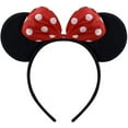 thumbnail image 3 of KAWELL Mini Costume for Girls with Mouse Ear Headband, Polka Dot Dress, Child/Toddler, 2-3Y, 3 of 6