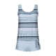 thumbnail image 5 of Trajes de Baño Tankini de Tamaño Más Grande para las Mujeres Impreso Strappy Back Set con Pantalones Cortos, Halagadores Dos Piezas Tankini Tops para las Mujeres, 5 of 5