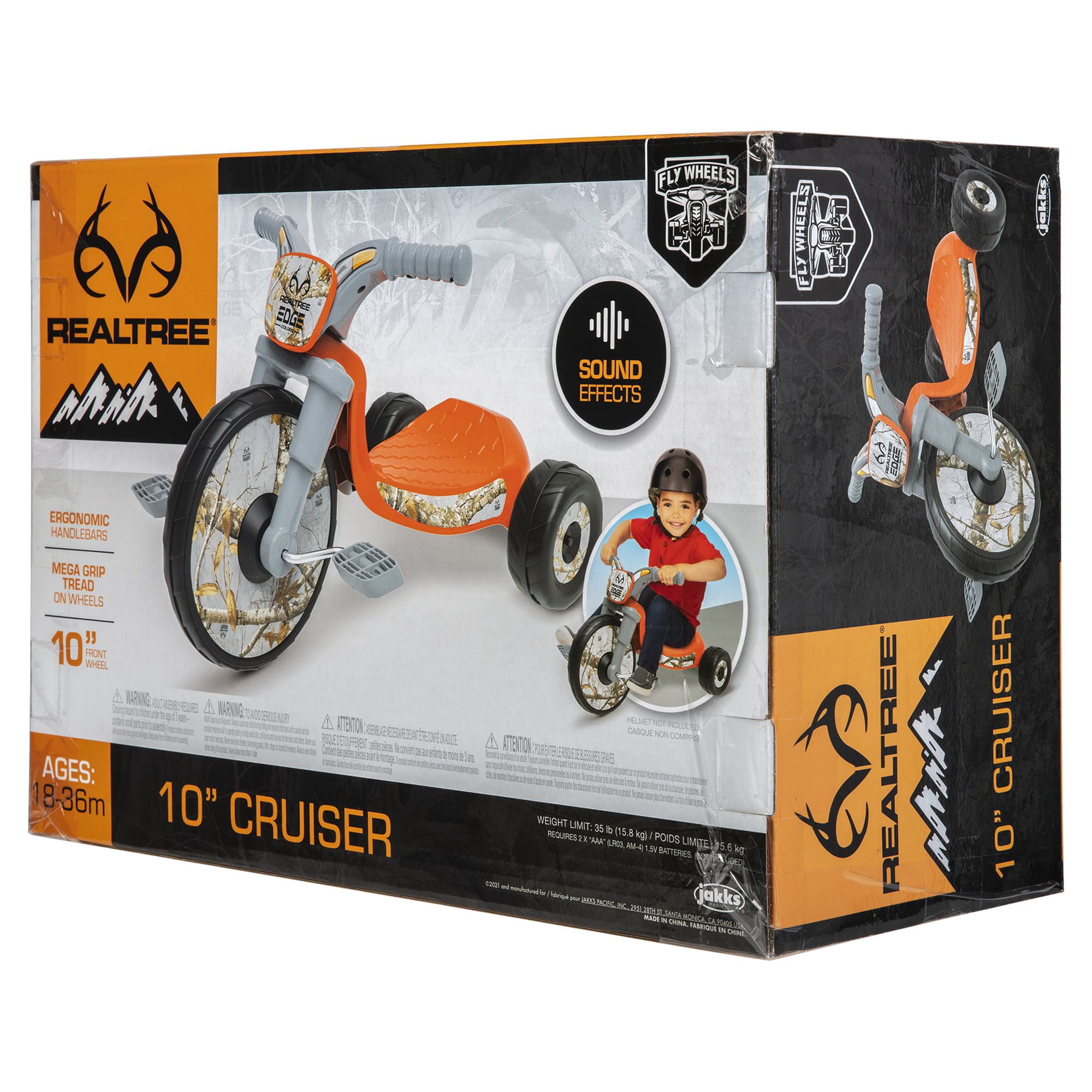 Realtree Junior Fly Wheels 10 inch Cruiser Tricycle