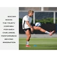 thumbnail image 4 of JUNWELL 4 Pairs Men‘s Soccer Socks Anti Slip Non-Slip Grip Pads For Football Basketball Sports Grip Socks, 4 of 7