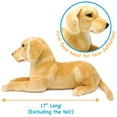 thumbnail image 5 of Mason the Labrador | 19 Inch Large Labrador Dog Stuffed Animal Plush | By Tiger Tale Toys, 5 of 5