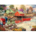 thumbnail image 3 of Buffalo Games Chuck Pinson Quiet Cove 1000 Pieces Jigsaw Puzzle, 3 of 5
