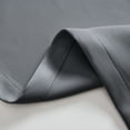 thumbnail image 6 of KBOOK French Door Curtains Blackout Thermal Rod Pocket Door Window Curtain with Tieback,52" X 72", Gray, 1 Panel, 6 of 7