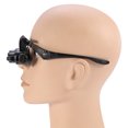 thumbnail image 4 of Head Loupe, Portable 4Pcs Lens Magnifier Loupe Glasses, Environmental For Watch Repairing Stamps Coins Repairing, 4 of 8
