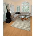 thumbnail image 2 of 3' x 5' Grey Braided Wool Indoor Area Rug, 2 of 5