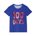 thumbnail image 2 of Xihbxyly Camiseta para Niño, Bonita Camiseta con Mangas Abullonadas, Camisa Informal de Verano, Tela Suave y Transpirable, Cuello Redondo, Estilo Veraniego Moderno, Ropa para Fiestas Escolares, Cómod, 2 of 6