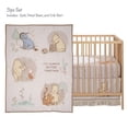 thumbnail image 2 of Juego de ropa de cama para cuna Lambs & Ivy Disney Baby Pooh Bear & Pals, 2 of 9
