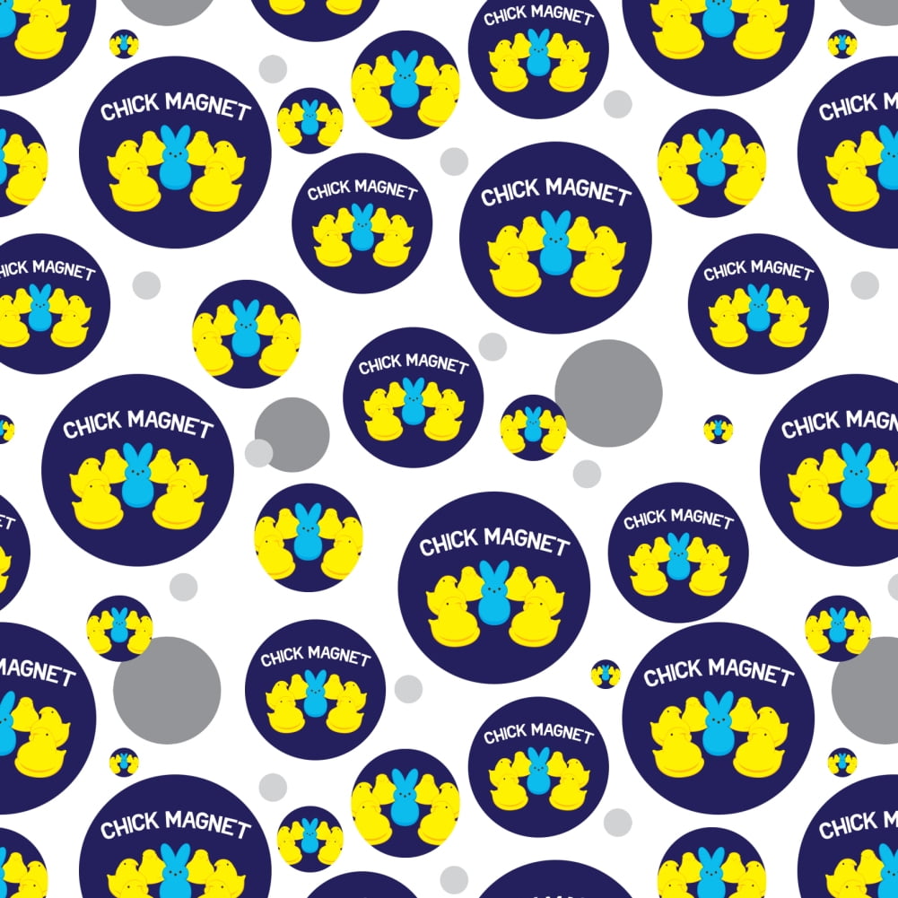 Peeps Chick Magnet with Bunny Officially Licensed Premium Gift Wrap Wrapping Paper Roll