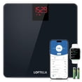 thumbnail image 1 of LOFTILLA Scale for Body Weight, Smart Weight Scale with BMI Trends, Digital Bathroom Scale with APP via Bluetooth, 396 lb Weighing Scale, 1 of 5