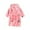 Pink, variant on Pitauce Girls Hooded Bathrobe Toddler Kids Soft Flannel Pajama Robes Warm Night-Robe Sleepwear 1-8 Years