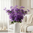 thumbnail image 5 of Japceit Artificial Bougainvillea Flower Arrangement Silk Faux Floral Hanging Bush for Wedding Ceiling Living Room Outdoor Home Decor, 5 of 6