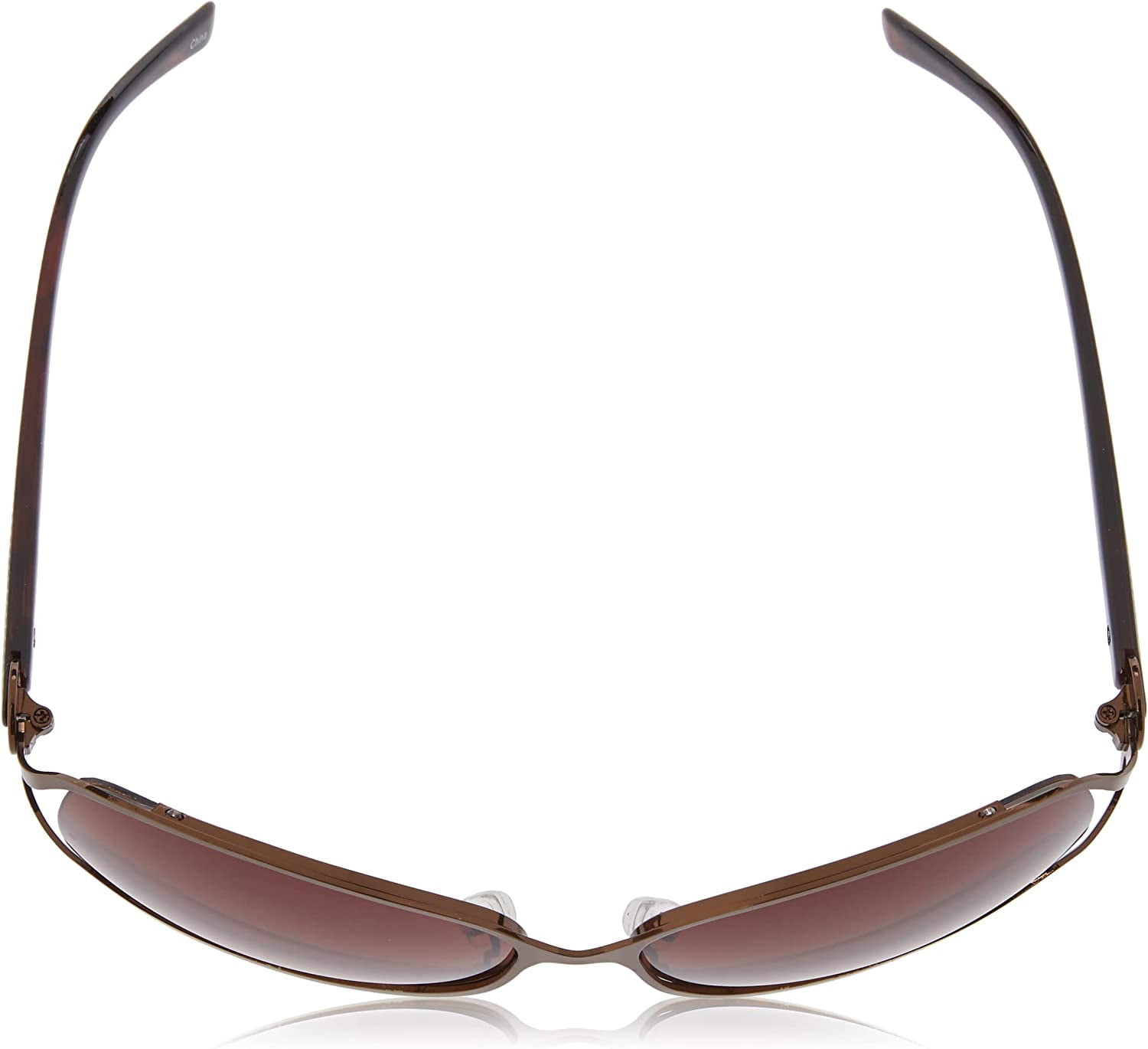 Circus NY by Sam Edelman Women's CC183 Metal UV400 Protective Rectangular Fashion Sunglasses, 62mm